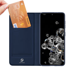 Заредете изображение във визуализатора на галерията – DUX DUCIS Skin Pro Bookcase type case for Samsung Galaxy S21 5G blue - TopMag
