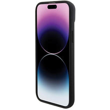 Заредете изображение във визуализатора на галерията – BMW BMHCP15M22PTDK iPhone 15 Plus 6.7" black/black Leather Stamp Tricolor

