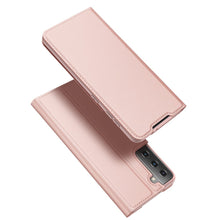 Заредете изображение във визуализатора на галерията – DUX DUCIS Skin Pro Bookcase type case for Samsung Galaxy S21 5G pink - TopMag
