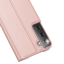 Заредете изображение във визуализатора на галерията – DUX DUCIS Skin Pro Bookcase type case for Samsung Galaxy S21 5G pink - TopMag
