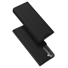 Заредете изображение във визуализатора на галерията – DUX DUCIS Skin Pro Bookcase type case for Samsung Galaxy S21+ 5G (S21 Plus 5G) black - TopMag
