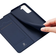 Заредете изображение във визуализатора на галерията – DUX DUCIS Skin Pro Bookcase type case for Samsung Galaxy S21+ 5G (S21 Plus 5G) blue - TopMag
