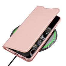 Заредете изображение във визуализатора на галерията – DUX DUCIS Skin Pro Bookcase type case for Samsung Galaxy S21+ 5G (S21 Plus 5G) pink - TopMag
