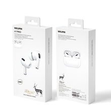 Заредете изображение във визуализатора на галерията – WK Design TWS ANC Blutooth True Wireless Earbuds with Wireless Charging Case white (A7 Pro white) - TopMag
