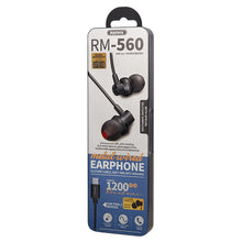 Заредете изображение във визуализатора на галерията – Remax in-ear headphones USB Type C remote control headset black (RM-560) - TopMag
