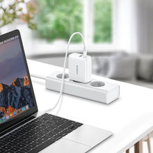 Заредете изображение във визуализатора на галерията – Ugreen CD170 USB-A+USB-C 38W Wall Charger EU plug Black
