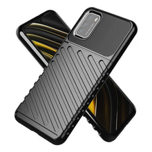 Заредете изображение във визуализатора на галерията – Thunder Case Flexible Tough Rugged Cover TPU Case for Xiaomi Poco M3 / Xiaomi Redmi 9T black - TopMag
