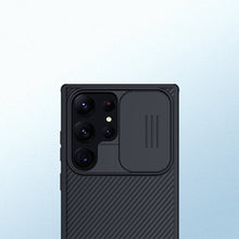 Заредете изображение във визуализатора на галерията – Nillkin CamShield Pro Case for Samsung Galaxy S23 Ultra cover with camera cover black
