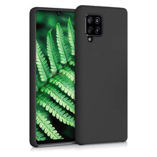Заредете изображение във визуализатора на галерията – Silicone Case Soft Flexible Rubber Cover for Samsung Galaxy A42 5G black - TopMag
