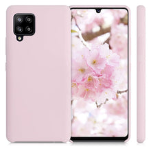 Заредете изображение във визуализатора на галерията – Silicone Case Soft Flexible Rubber Cover for Samsung Galaxy A42 5G pink - TopMag
