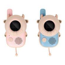 Заредете изображение във визуализатора на галерията – Walkie-talkie for children K22 Cow + Battery Charger + 8xRechargeable HR03/AAA 900mAh
