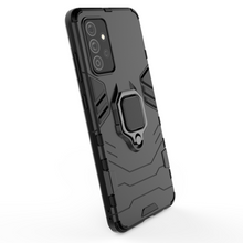 Заредете изображение във визуализатора на галерията – Ring Armor Case Kickstand Tough Rugged Cover for Samsung Galaxy A72 4G black - TopMag
