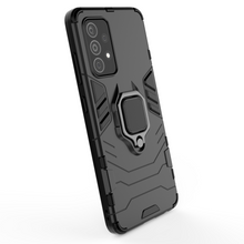 Заредете изображение във визуализатора на галерията – Ring Armor Case Kickstand Tough Rugged Cover for Samsung Galaxy A52s 5G / A52 5G / A52 4G black - TopMag
