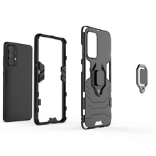 Заредете изображение във визуализатора на галерията – Ring Armor Case Kickstand Tough Rugged Cover for Samsung Galaxy A52s 5G / A52 5G / A52 4G blue - TopMag
