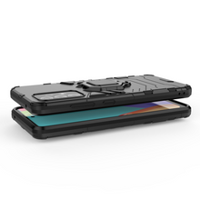 Заредете изображение във визуализатора на галерията – Ring Armor Case Kickstand Tough Rugged Cover for Samsung Galaxy A52s 5G / A52 5G / A52 4G blue - TopMag
