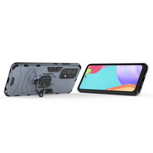 Заредете изображение във визуализатора на галерията – Ring Armor Case Kickstand Tough Rugged Cover for Samsung Galaxy A52s 5G / A52 5G / A52 4G blue - TopMag
