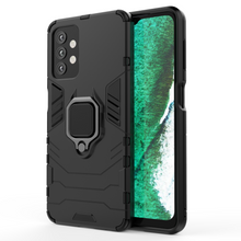 Заредете изображение във визуализатора на галерията – Ring Armor Case Kickstand Tough Rugged Cover for Samsung Galaxy A32 5G black - TopMag
