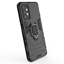 Заредете изображение във визуализатора на галерията – Ring Armor Case Kickstand Tough Rugged Cover for Samsung Galaxy A32 5G black - TopMag

