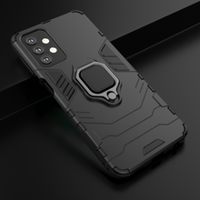 Заредете изображение във визуализатора на галерията – Ring Armor Case Kickstand Tough Rugged Cover for Samsung Galaxy A32 5G black - TopMag
