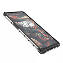 Заредете изображение във визуализатора на галерията – Honeycomb Case armor cover with TPU Bumper for OnePlus 9 black - TopMag
