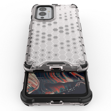 Заредете изображение във визуализатора на галерията – Honeycomb Case armor cover with TPU Bumper for OnePlus 9 black - TopMag
