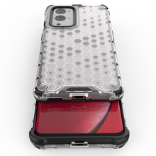 Заредете изображение във визуализатора на галерията – Honeycomb Case armor cover with TPU Bumper for OnePlus 9 Pro black - TopMag
