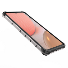 Заредете изображение във визуализатора на галерията – Honeycomb Case armor cover with TPU Bumper for Samsung Galaxy A72 4G black - TopMag
