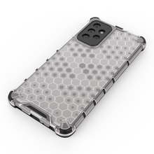 Заредете изображение във визуализатора на галерията – Honeycomb Case armor cover with TPU Bumper for Samsung Galaxy A72 4G black - TopMag
