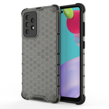 Заредете изображение във визуализатора на галерията – Honeycomb Case armor cover with TPU Bumper for Samsung Galaxy A52s 5G / A52 5G / A52 4G black - TopMag
