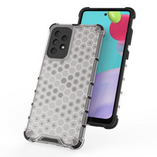 Заредете изображение във визуализатора на галерията – Honeycomb Case armor cover with TPU Bumper for Samsung Galaxy A52s 5G / A52 5G / A52 4G black - TopMag
