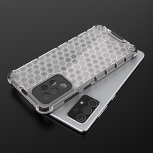 Заредете изображение във визуализатора на галерията – Honeycomb Case armor cover with TPU Bumper for Samsung Galaxy A52s 5G / A52 5G / A52 4G black - TopMag
