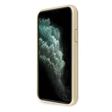 Заредете изображение във визуализатора на галерията – Guess GUHCN58RSSASGO iPhone 11 Pro złoty/gold hard case Saffiano 4G Circle Logo
