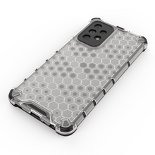 Заредете изображение във визуализатора на галерията – Honeycomb Case armor cover with TPU Bumper for Samsung Galaxy A52s 5G / A52 5G / A52 4G transparent - TopMag
