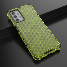 Заредете изображение във визуализатора на галерията – Honeycomb Case armor cover with TPU Bumper for Samsung Galaxy A32 5G green - TopMag
