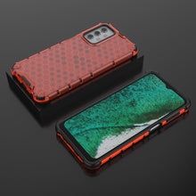 Заредете изображение във визуализатора на галерията – Honeycomb Case armor cover with TPU Bumper for Samsung Galaxy A32 5G red - TopMag
