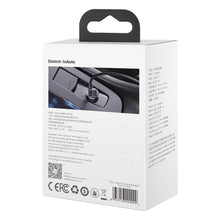Заредете изображение във визуализатора на галерията – Baseus Grain Pro car charger 2x USB 4.8 A black (CCALLP-01)
