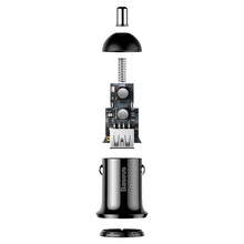 Заредете изображение във визуализатора на галерията – Baseus Grain Pro car charger 2x USB 4.8 A black (CCALLP-01)
