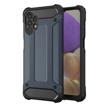 Заредете изображение във визуализатора на галерията – Hybrid Armor Case Tough Rugged Cover for Samsung Galaxy A32 5G blue - TopMag
