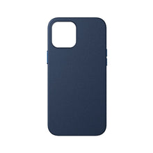 Заредете изображение във визуализатора на галерията – Baseus Magnetic Leather Case Soft PU leather Cover for iPhone 12 Pro Max blue (MagSafe compatible) - TopMag

