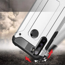 Заредете изображение във визуализатора на галерията – Hybrid Armor Case Tough Rugged Cover for Samsung Galaxy A11 / M11 silver - TopMag
