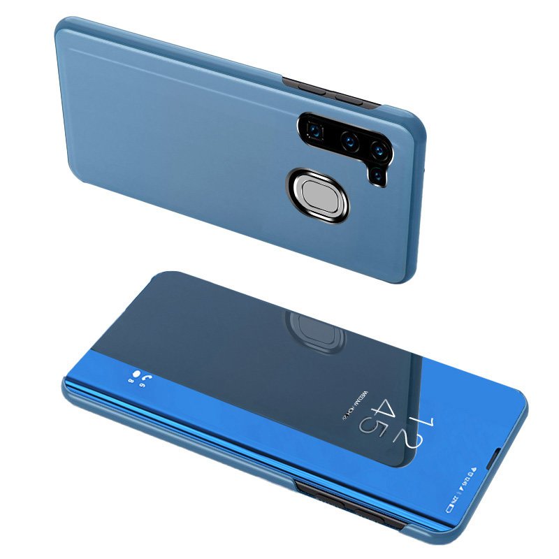 Clear View Case cover for Samsung Galaxy A11 / M11 blue - TopMag