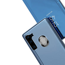 Заредете изображение във визуализатора на галерията – Clear View Case cover for Samsung Galaxy A11 / M11 blue - TopMag
