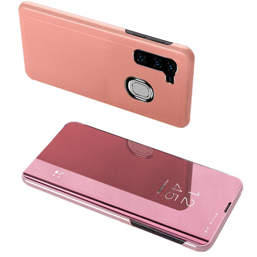 Clear View Case cover for Samsung Galaxy A11 / M11 pink - TopMag