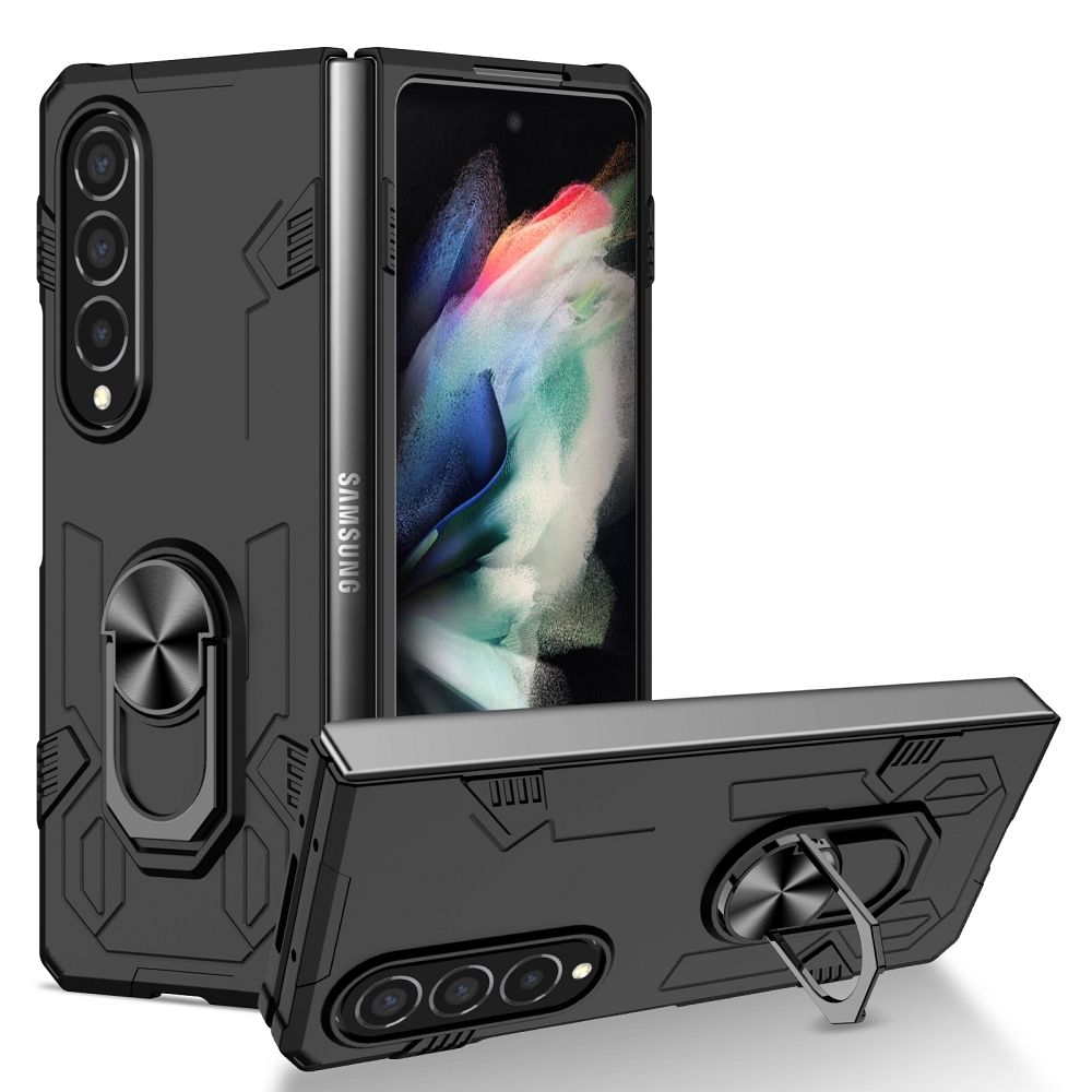 Forcell mecha case for samsung galaxy z fold 4 5g black