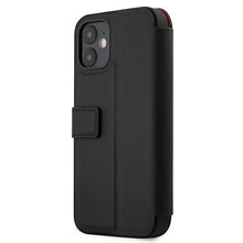 Заредете изображение във визуализатора на галерията – Ferrari FEOGOFLBKP12SBK iPhone 12 mini 5,4" czarny/black book Off Track Perforated - TopMag
