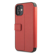 Заредете изображение във визуализатора на галерията – Ferrari FEOGOFLBKP12SRE iPhone 12 mini 5,4" czerwony/red book Off Track Perforated - TopMag
