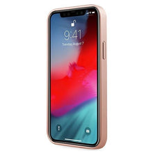 Заредете изображение във визуализатора на галерията – Guess GUHCP12LIGLRG iPhone 12 Pro Max 6,7" różowo-złoty/rose gold hardcase Iridescent - TopMag
