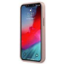 Заредете изображение във визуализатора на галерията – Guess GUHCP12SIGLRG iPhone 12 mini 5,4" różowo-złoty/rose gold hardcase Iridescent - TopMag
