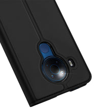 Заредете изображение във визуализатора на галерията – DUX DUCIS Skin Pro Bookcase type case for Nokia 5.4 black - TopMag
