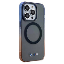 Заредете изображение във визуализатора на галерията – BMW Gradient Bumper MagSafe case for iPhone 15 Pro - gray

